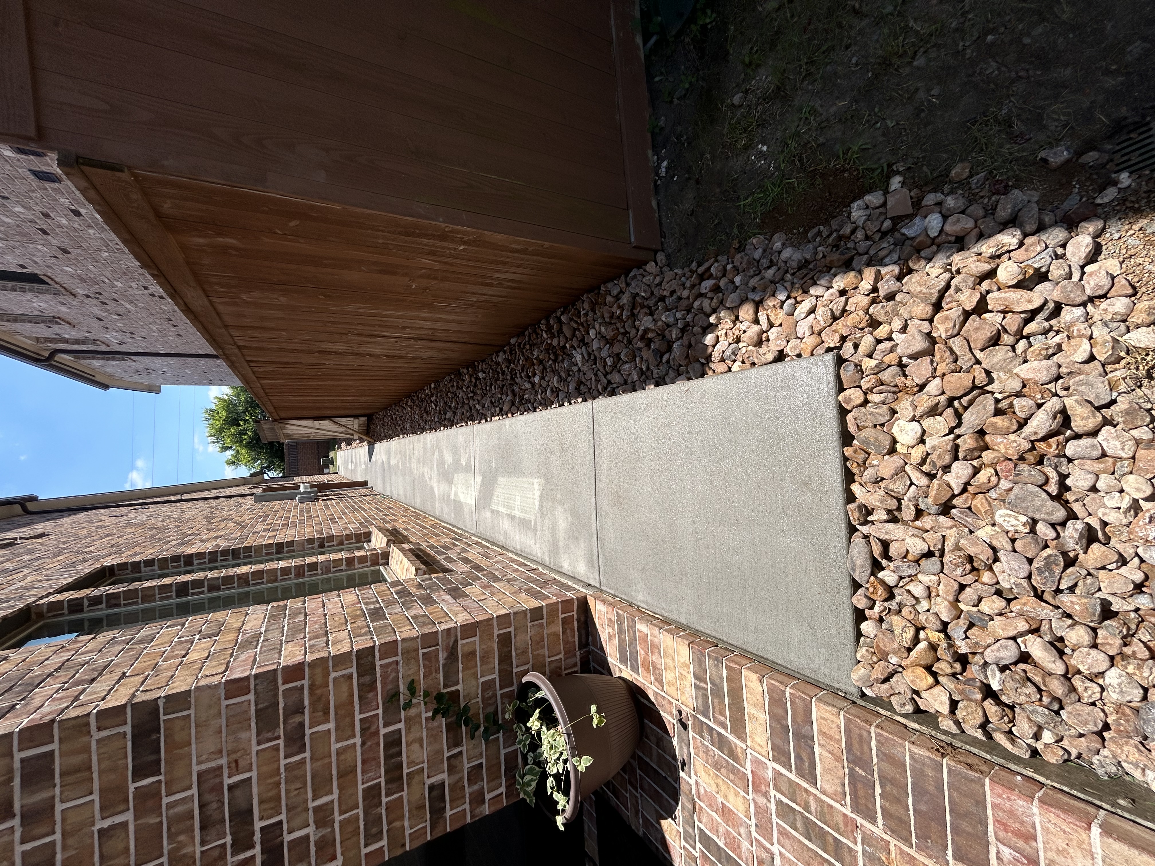 Small concrete work