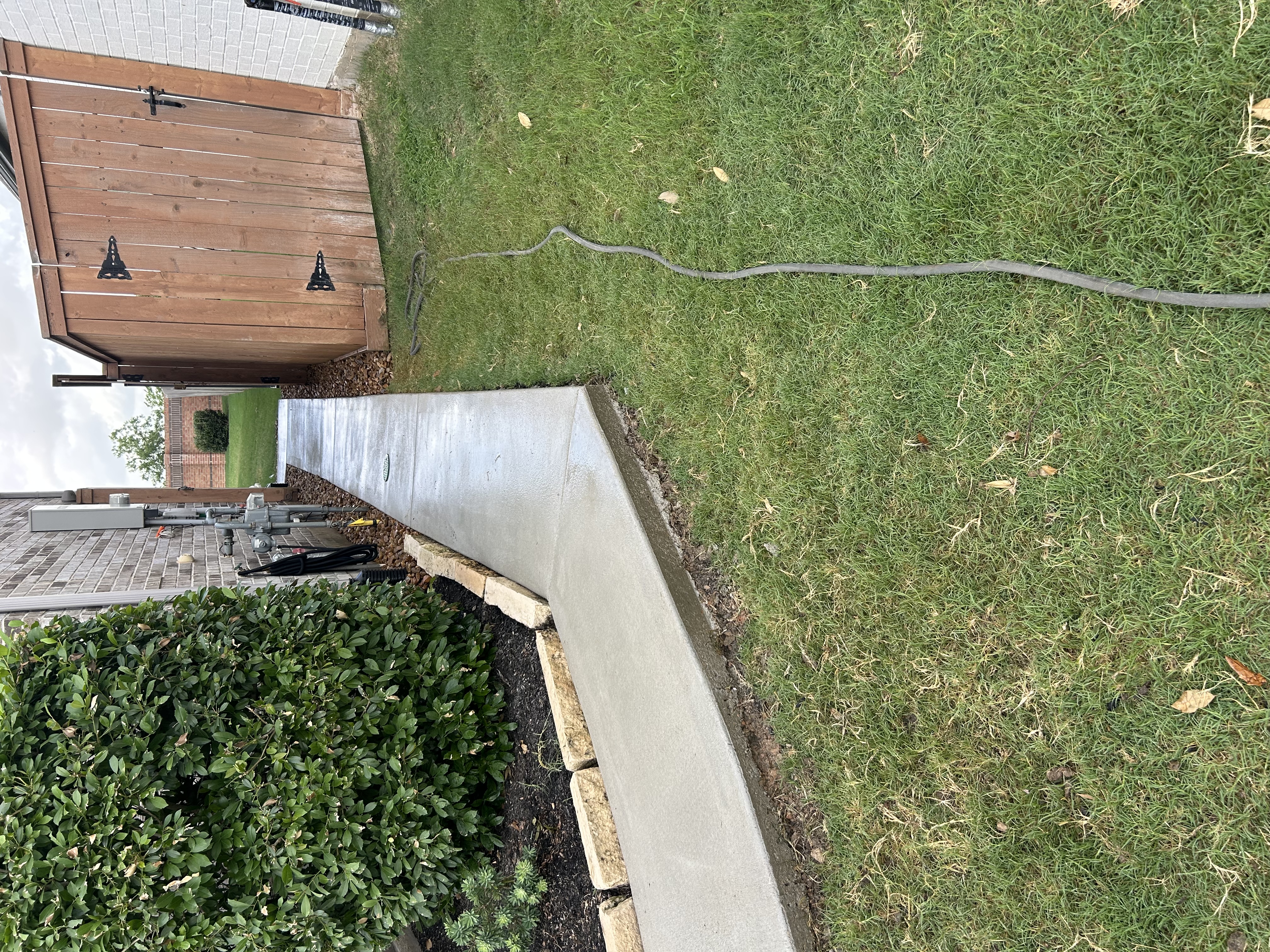 Concrete Work — After